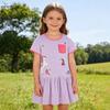 2026 Stylish European-American Girls' Spring/Summer Embroidered Dresses 