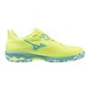 Tennis Shoes Wave Exceedrite 2 OC Artificial Grass Court Club Activities Lightweight Soft Tennis Hard Tennis Yellow X Green X White Cm 2E [Mizuno]