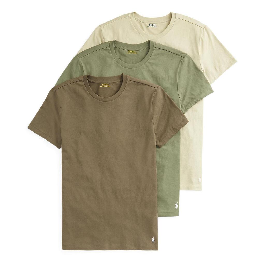 Ralph Lauren Mens Classic Cotton T-Shirt (Pack of 3)