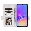 For Samsung Galaxy A07 4G Case with Wrist Strap Litchi Texture PU Leather Wallet Phone Cover