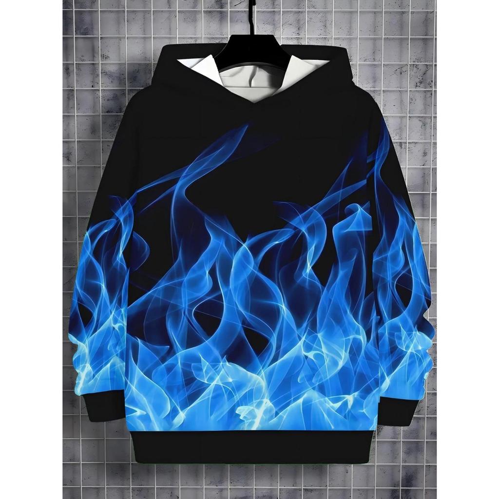 New Anime hoodie,3D Cartoon Children's Clothing for Boys and Girls, Long-sleeved Autumn Clothing, Suitable for Children Aged 5-14