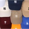 Korea MLB NY Yankees Verstellbare Baseballkappe, Unisex Softtop mit großem Logo und LA Duckbill-Design.