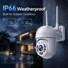 YOOSEE Ai APP Telecamera di Sicurezza da Esterno HD 5MP Telecamera WIFI IP66 Impermeabile Visione Notturna a Colori Completi Interfono Bidirezionale Visualizzazione Remota CCTV