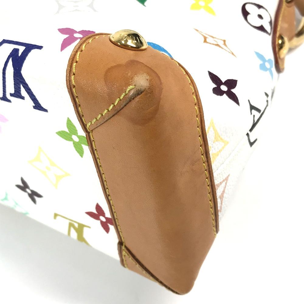 Louis Vuitton M40098 MonogramMulticolore Eliza Shoulder Bag Hand Bag Blanc White