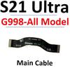 WIFI Signal Antenne Ladeanschluss Platine NFC Spule Micro LCD Hauptkabel 5G mmWelle Für Samsung Galaxy S21 Ultra G998N G998B G998U