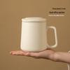 TLAKEHO Ceramic Tea Separation Mug
