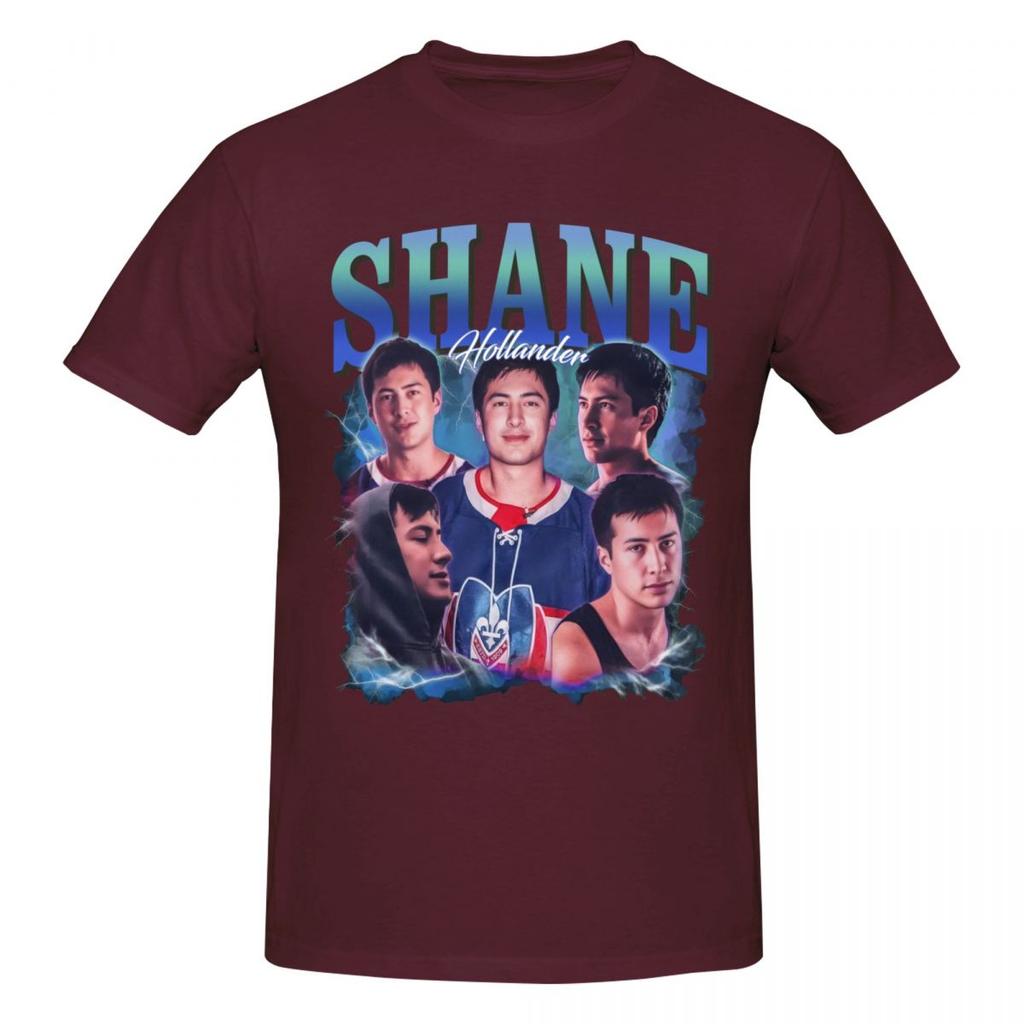 Vintage Shane Hollander Heated Rivalry T Shirts Graphic Y2k Summer Crewneck Tshirt For Unisex Wounisex Tops
