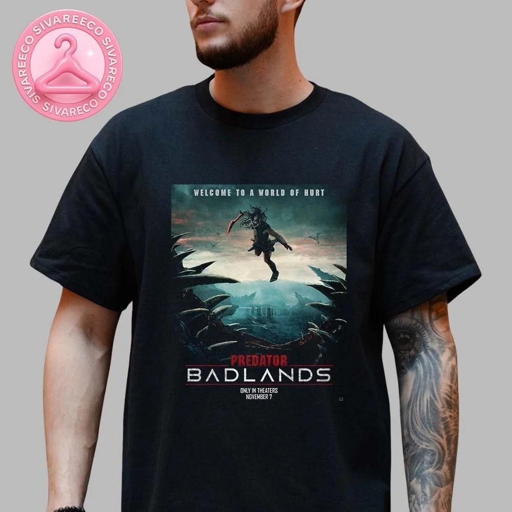 

Predators Badlands 2025 Only In Theaters Releasing November 7 Unisex Unisex T-Shirt XXXXL