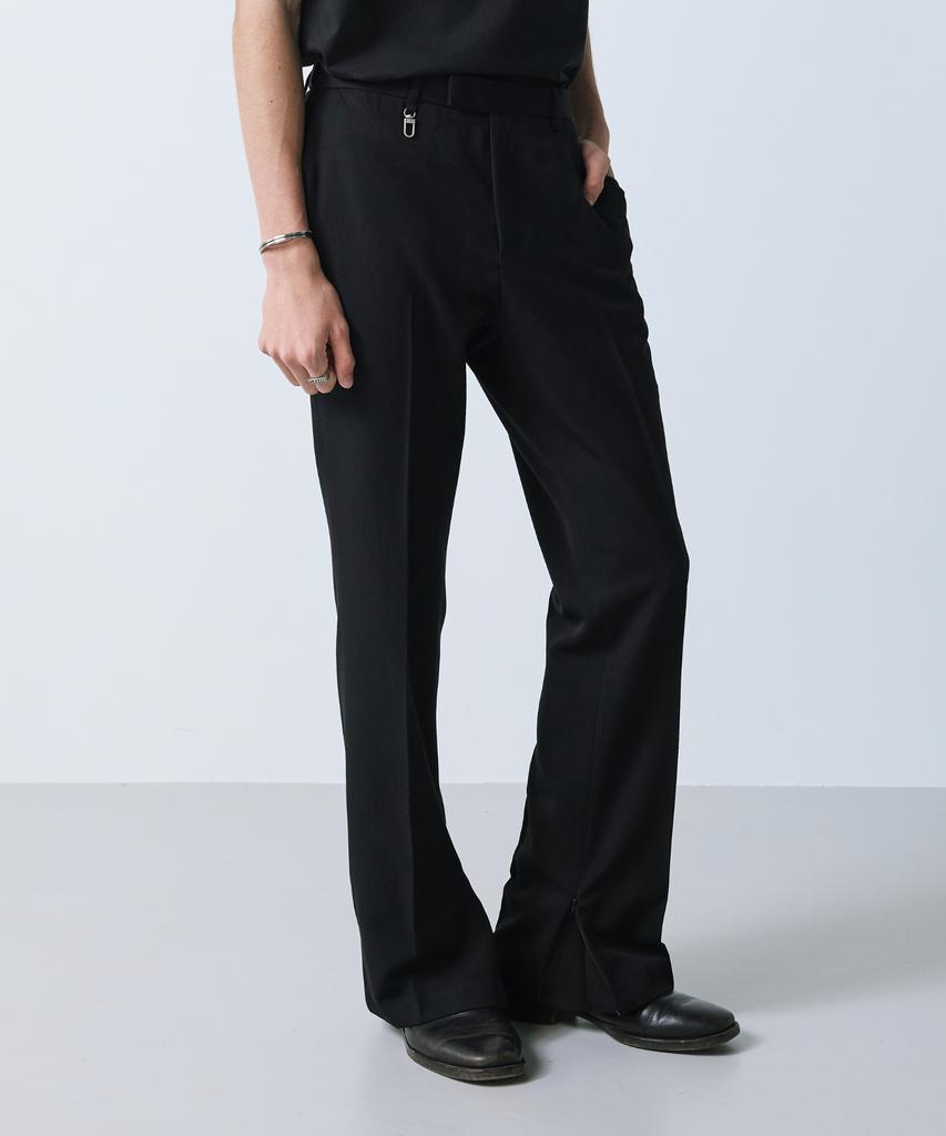 SSY 2-Way Hidden Extend Bootcut Slacks Black