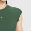Nike As W Nsw Chill Knit Rib Solid Color Pullover Round Neck Sleeveless T-Shirt Women Tops IF0243323