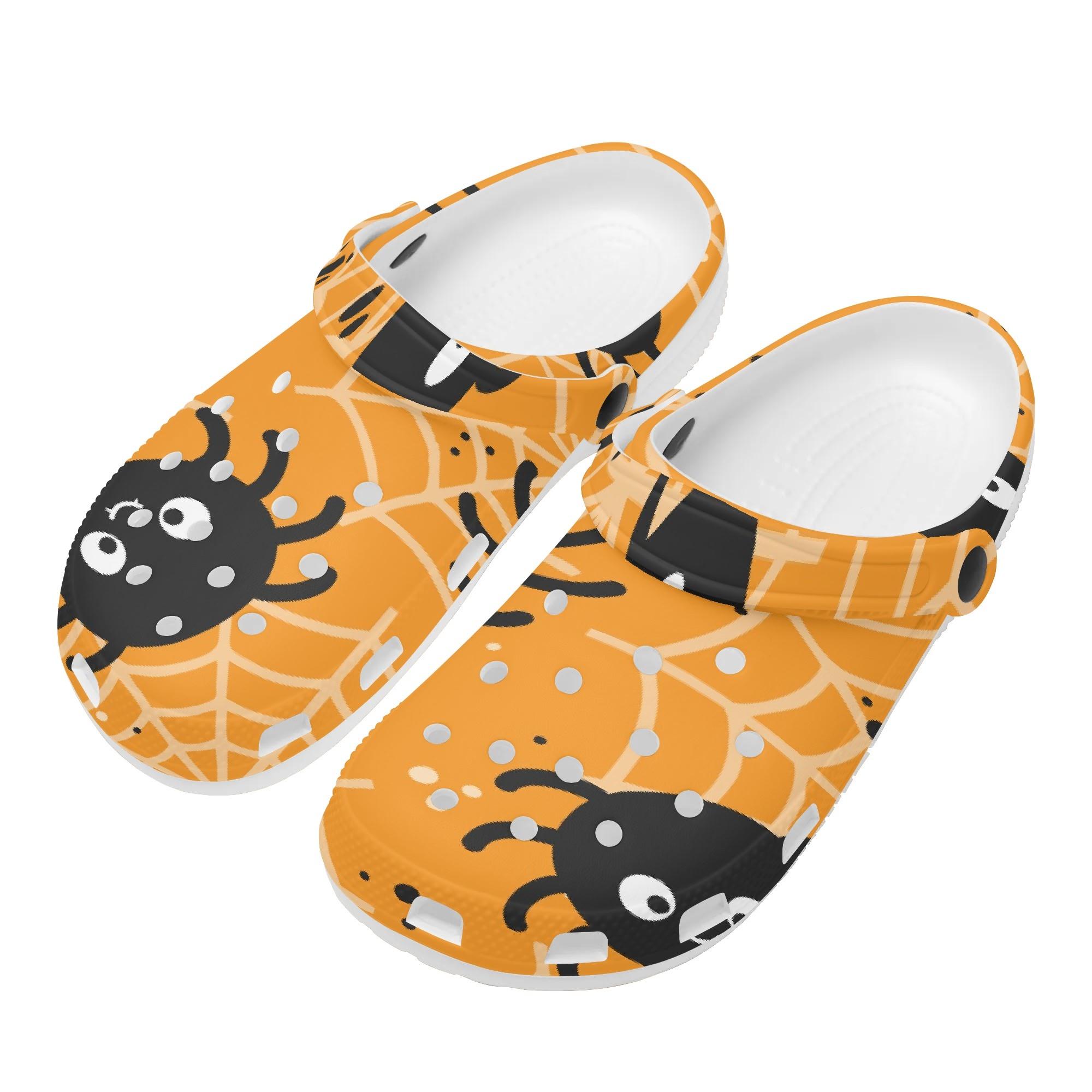 Graphic Printed EVA Clogs Women Men Ventilated Breathable Slip On Casual Shoes Lightweight Summer Sandals Casual Walking 36 белый