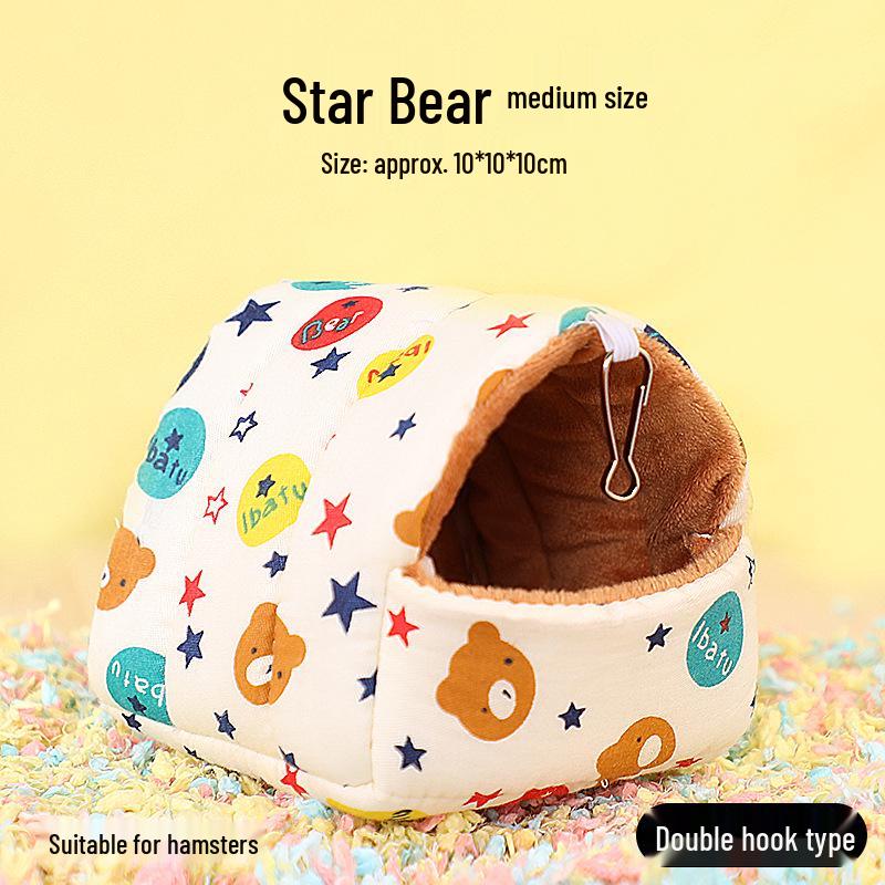 Warm Cotton Nest for Hamsters and Mice - Winter Sleeping Bag House