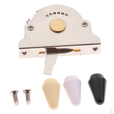 Interruttore Selettore Pickup per Chitarra Elettrica Durevole 1 Set Accessorio per Strumento Musicale Fai da Te
