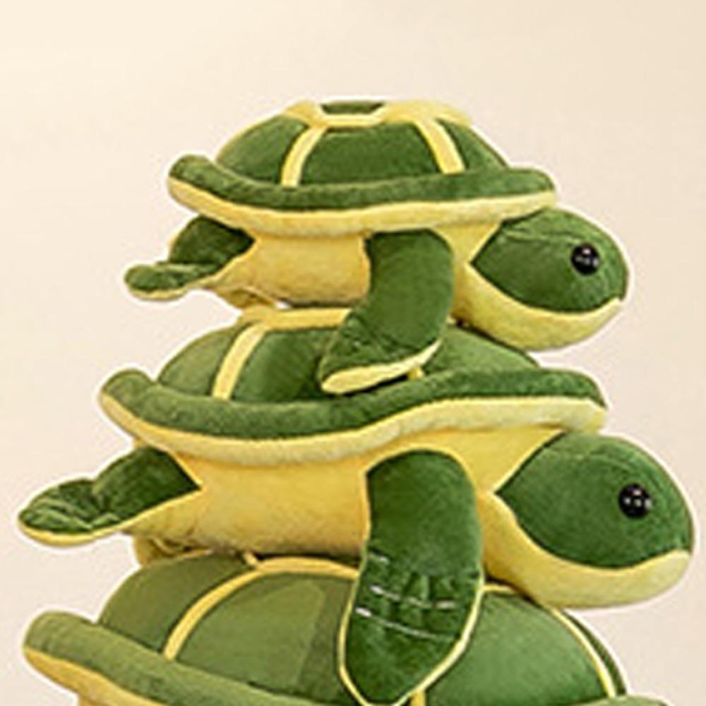 Fluffy Tortoise Plush Toy Marine Animal Animal Sea Turtle Pillow Tortoise Stuffed Toy  Home Decor