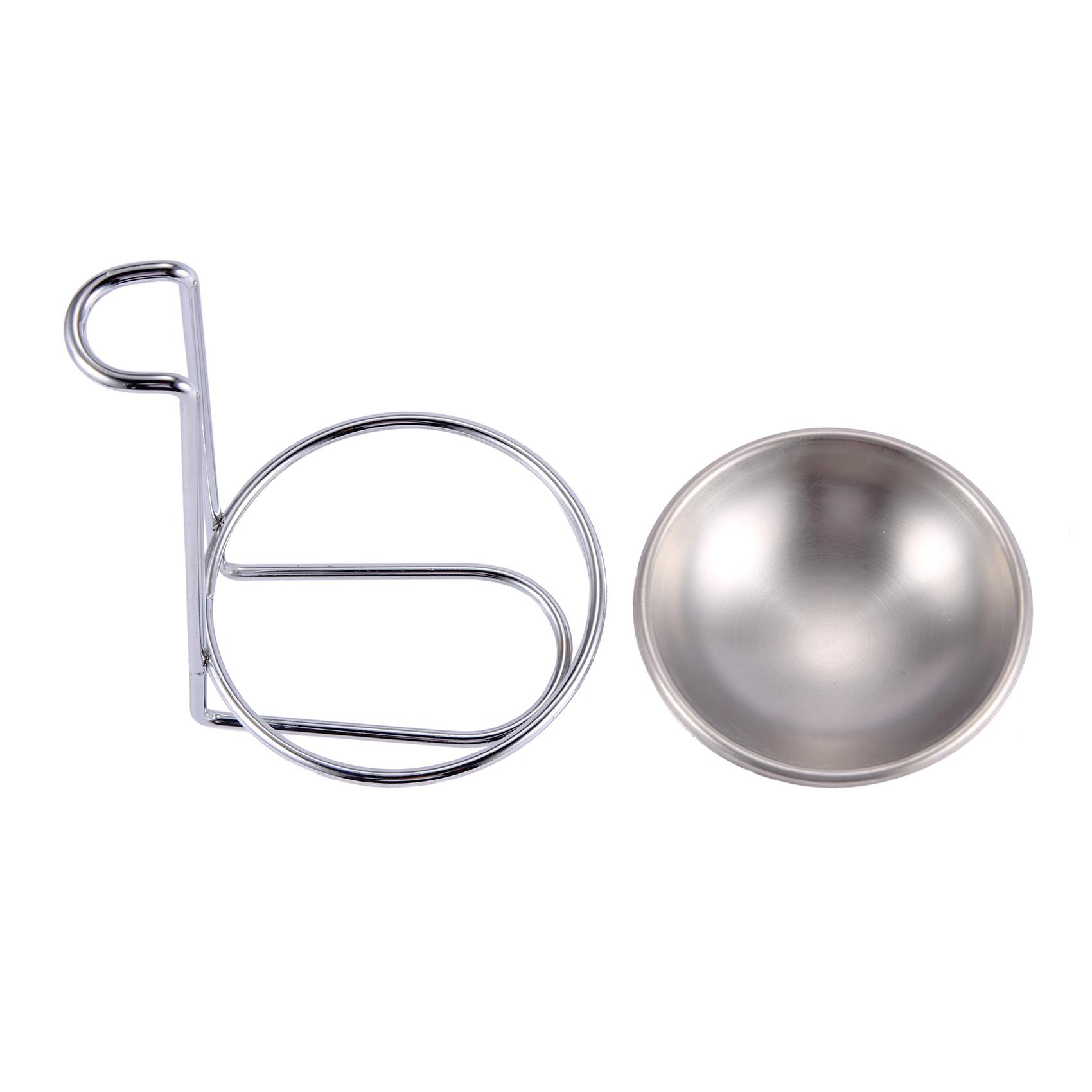 CYCLI-3X Stainless Steel Spoon Rest Holder,Long Handle Vertical Saving Soup Ladles Holders Ladle Rest Soup Ladle Holder (Silver,NONE) серебряный