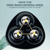 1-8pcs Paste Universal Wheel No Noise Self Adhesive Universal Pulley Rotating Wheels for Trash Can Bottom Kitchen Small Appliances