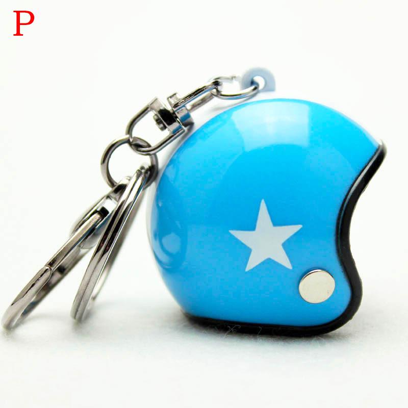 1 buc Căști Metal Breloc Accesorii Siguranță Inele Drăguțe Modă Motocicletă Pălărie Solidă Stea Creativă Unisex Cadou Lanț