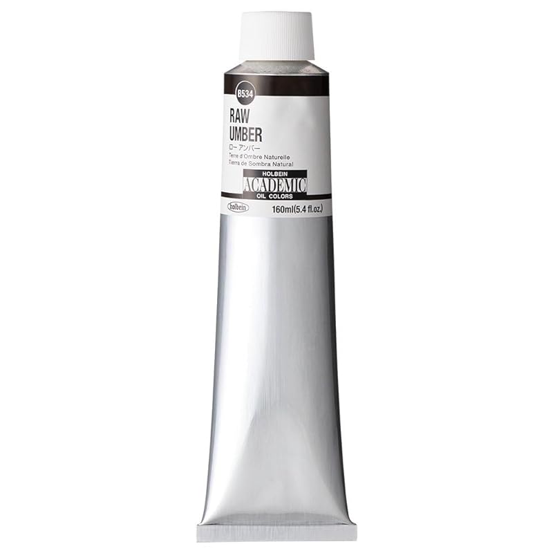 

holbein oil paints for learning academic B534 160ml low amber 01534