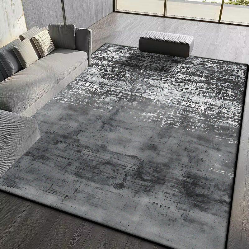 Modern Abstract Decoration Home Rug Solid Color Non-slip Large Living Room Carpet Washable Entrance Door Mat Easy Cleaning Soft