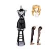 [DOKITOKI] Grok IA Ani Lingerie Cosplay Kostým, Šaty pro Avatar Společníka s Doplňkem do Vlasů, Velikosti L/XL