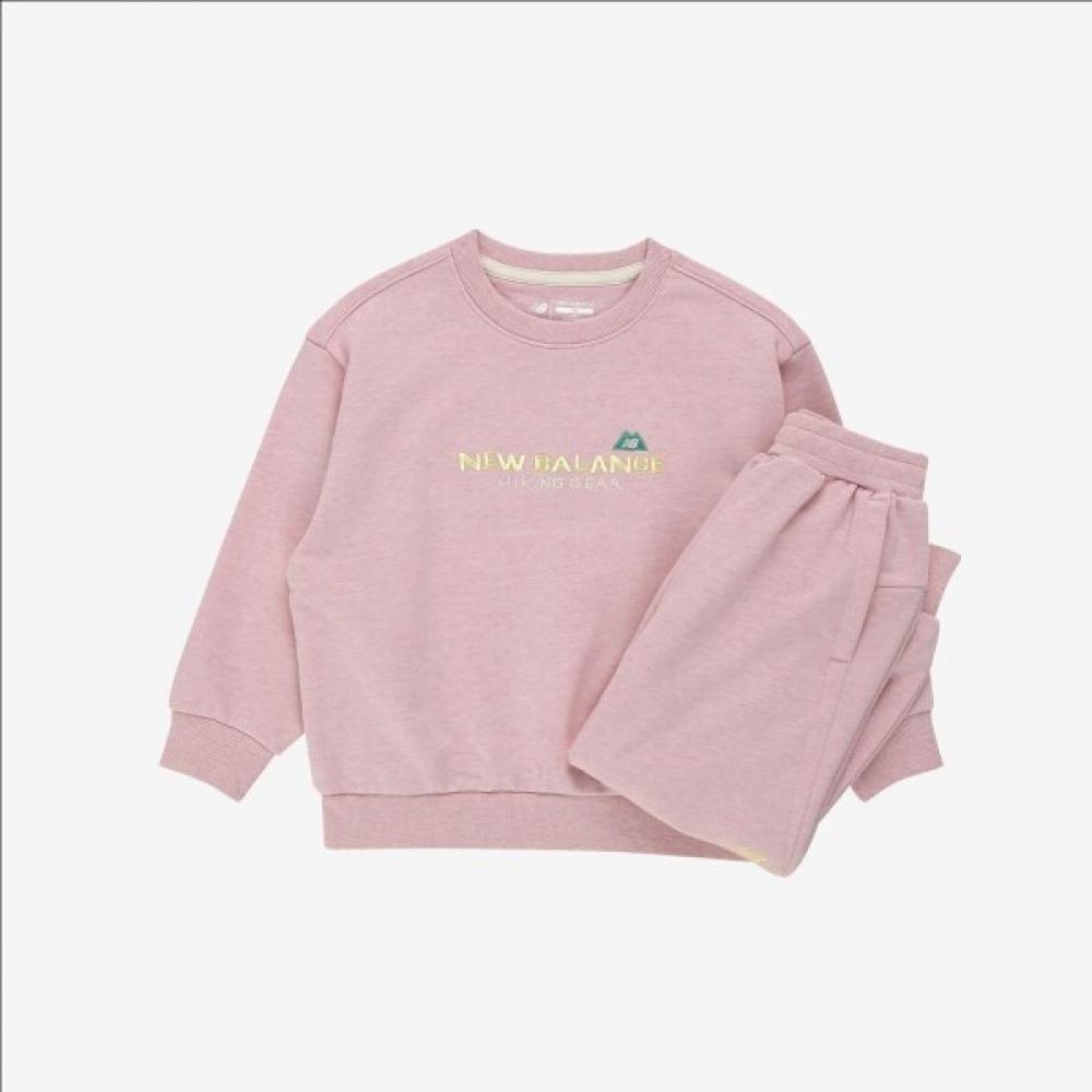 New Balance Kids Outdoor Sports Round Sweat Setup Nk9yf33