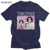 Timothee Chalamet T Shirt for Unisex Pure Cotton Awesome Tshirt Oneck Short Sleeves Vintage 90s Aesthetic TV Tee Top Apparel Gift