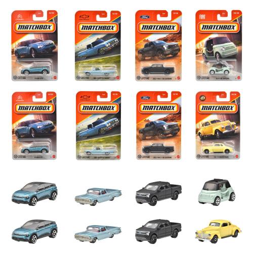 Matchbox Basic Cars A Assortment Vehicle Toy Mini Cars, 24-Car Set, Box Set, Ages 3+, Multi-Purpose, 98CA-30782