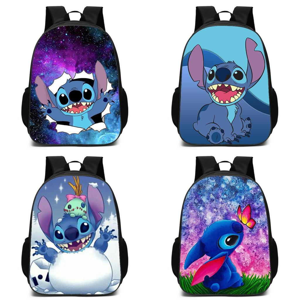 Disney Lilo Stitch Backpack High-capacity Travel Bag For Kids Boys Girls Daily Use