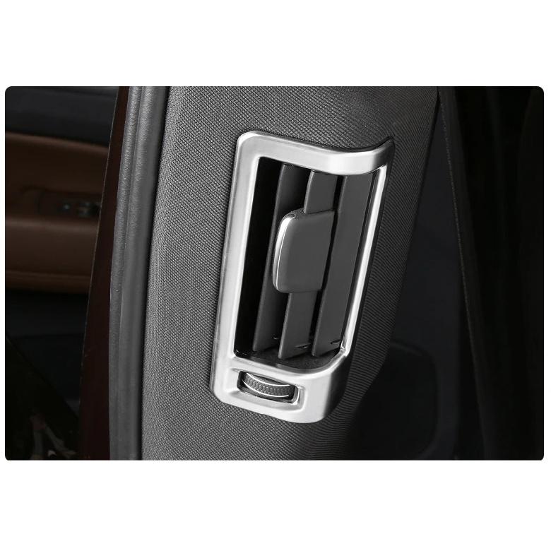 Car Rear B Pillar Air Vent Outlet Panel Cover Decorative Trim For Volvo XC60 XC90 S90 V90 2018-2020 2021 2022 2023 2024 2025