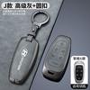 Zinc Alloy + Leather Car Key Case Cover for Hyundai Solaris Sonata Hybrid NEXO NX4 New Grand Santa Fe Tucson 2021 2022 2023 2024 v1