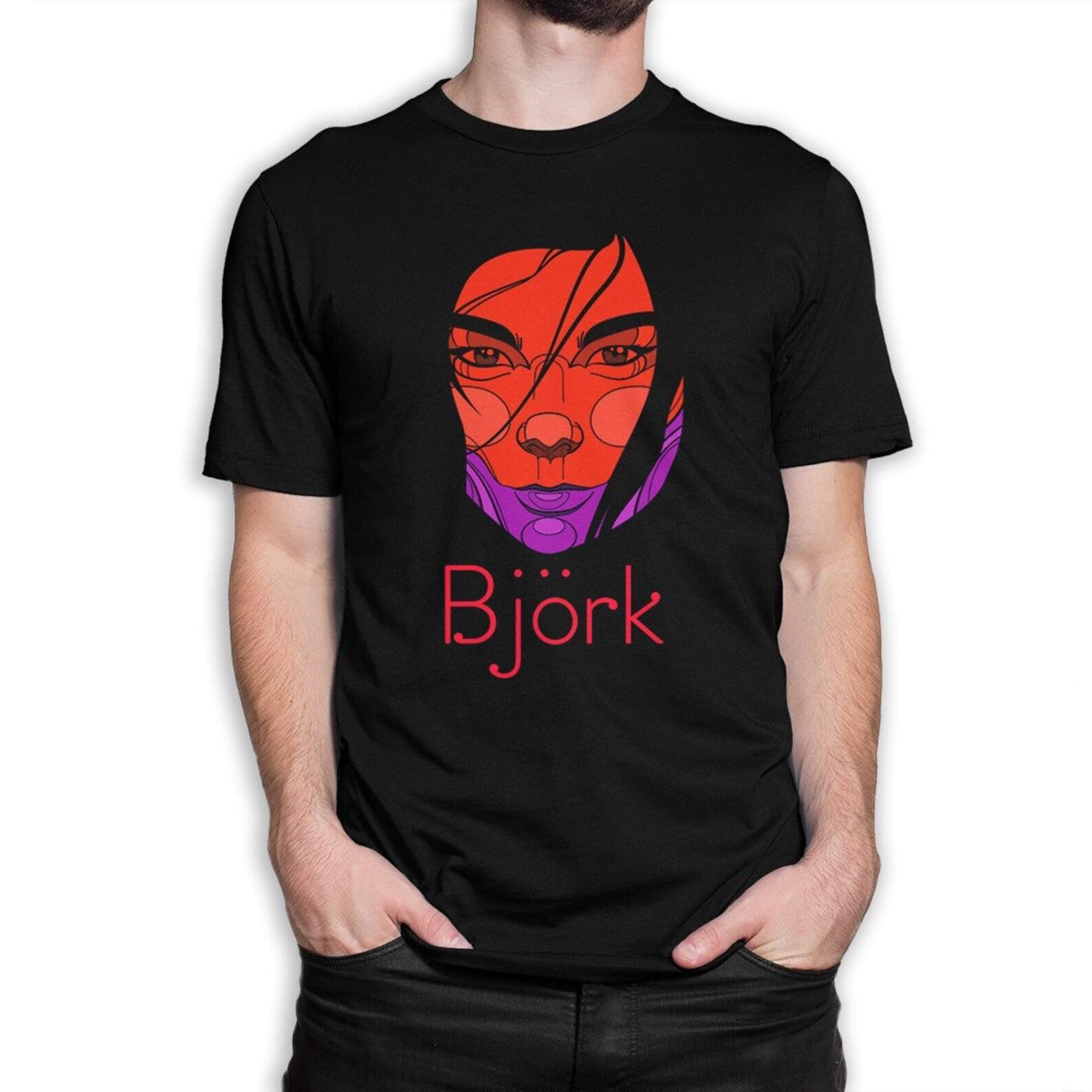 Bjork Art T-Shirt, Men s Women s Sizes (met-076) XL