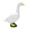 Large White Goose Resins Garden Decor, Goose Garden Statues, Large Size White Goose Sculpture Ornament for Outdoor Pool Yard Decor, Room