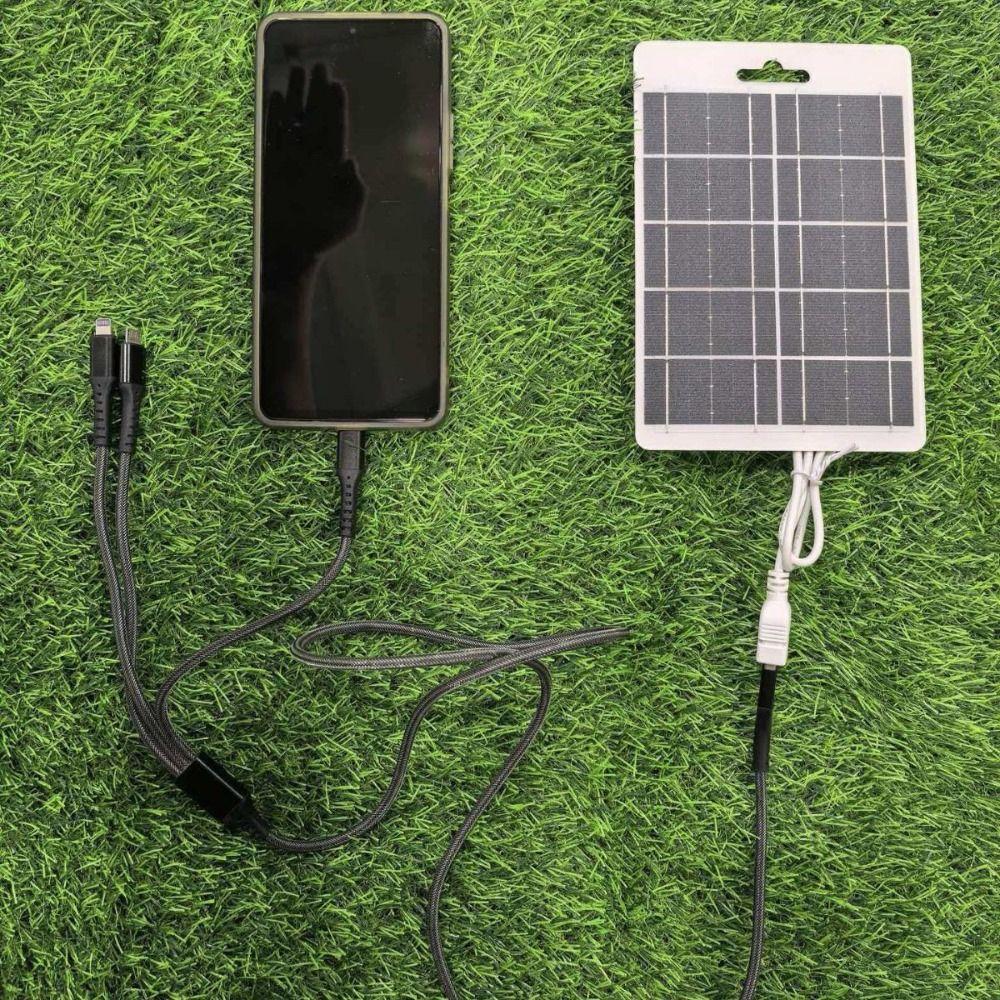 Waterproof 5V Solar Panel Environment Protection Solar Panel Power Supply USB Solar Panel  Camping