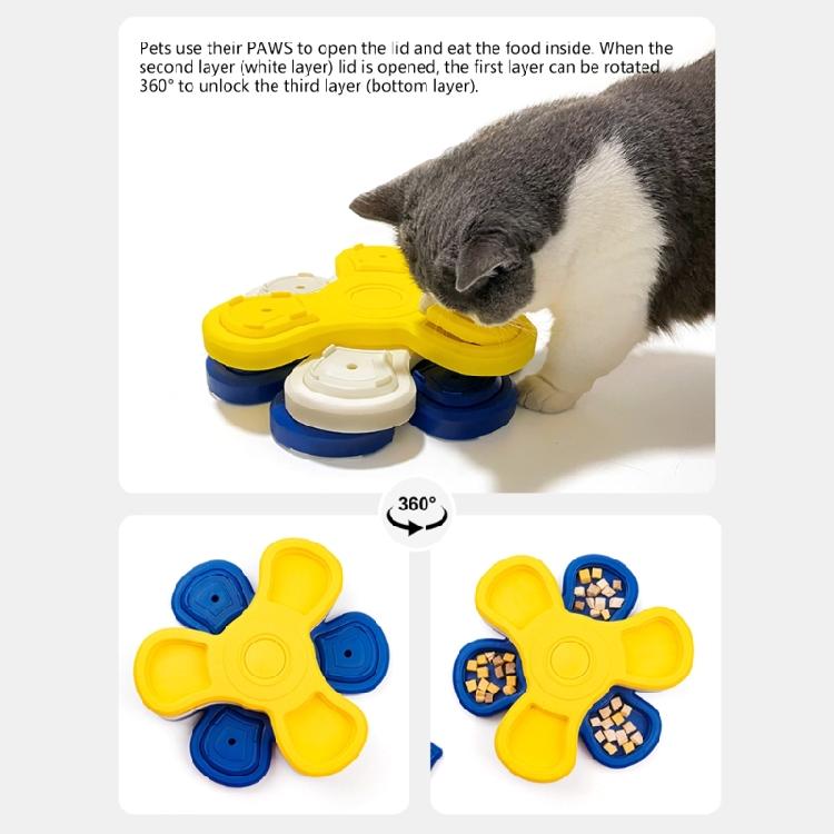 Pet Cats Dog Slow Treat Dispenser Toy Reducing Boredom Help Healthy Smooth Thickened Toy Pet Feeding Accessories