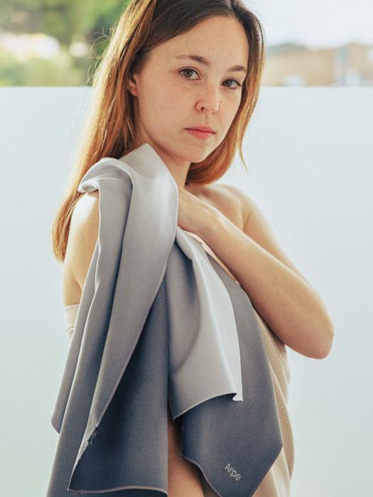 Arpe Calm line bath towel (50x95cm) 5 colors Charcoal gray