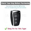 3 Buttons TPU Remote Key Case Cover Fob Shell For Hyundai Santa Fe 3DM Grand SantaFe IX45 Azera Grandeur HG Genesis G80 EQUUS
