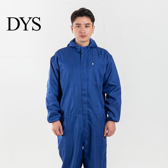 Tuta Monopezzo Tuta da Lavoro Impermeabile Traspirante Assorbi Sudore Polsino Elastico Tasche Multiple Antistatica Poliestere Manica Lunga Uomo