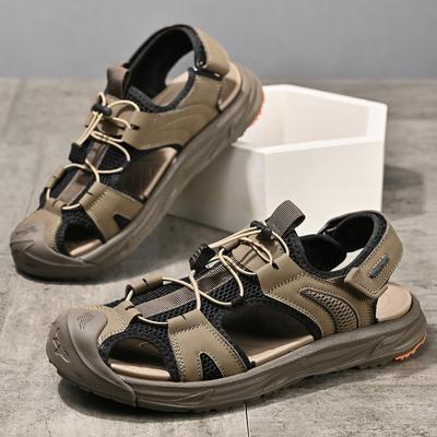 Modisch Trendige Sommer Herrenschuhe Bequemer und Luxuriöser Designerstil Street Fashion Walking Outdoor Freizeit Strandsandale 38-45