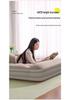 Portable Outdoor Inflatable Mattress - Single/Double Folding Air Cushion Bed for Home and Camping