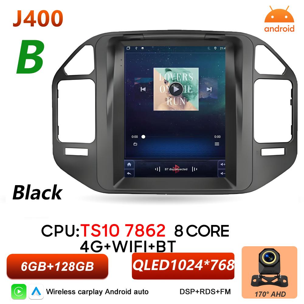 Android 16 Car Radio For Mitsubishi Pajero 3 V60 V68 V73 1999-2011 Multimedia GPS Navigation Carplay Auto BT Stereo DSP RSD Wifi