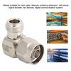 2pcs 50ohm N Male to N Female Right Angle Adapter Convertor N Connector