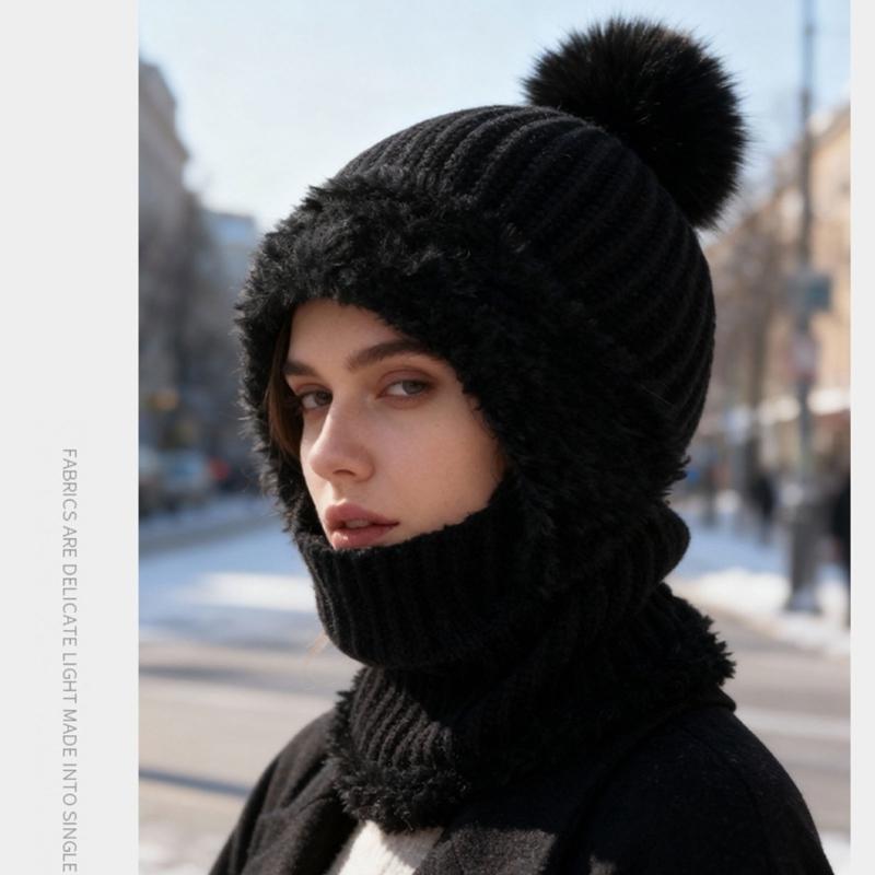 Balaclava Warm Hat Trapper Hat Stylish Cap Warm Hat Ushanka Hat for Outdoor Winter Mask for Skiing Camping Hiking