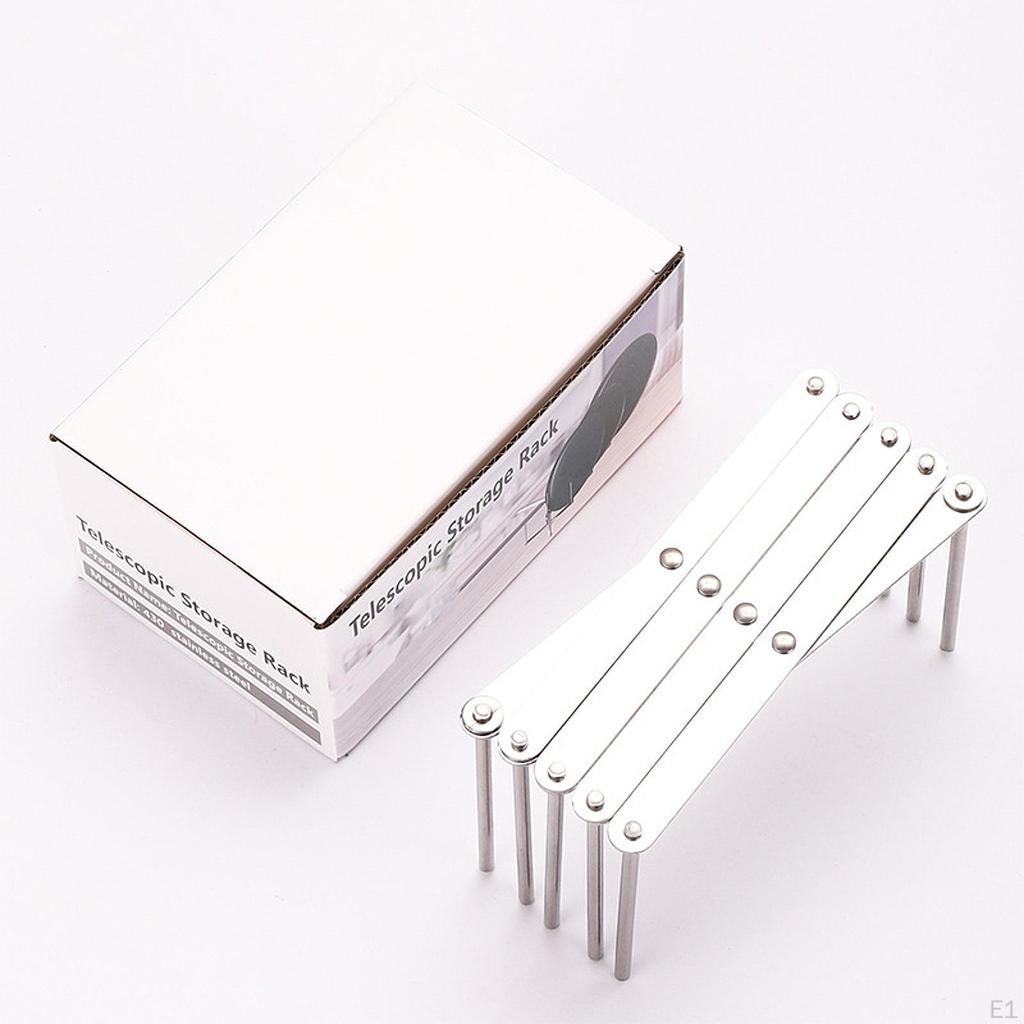 Dish Drainer Folding Sturdy Single Tier Easy Clean Kitchen Organizer Holder