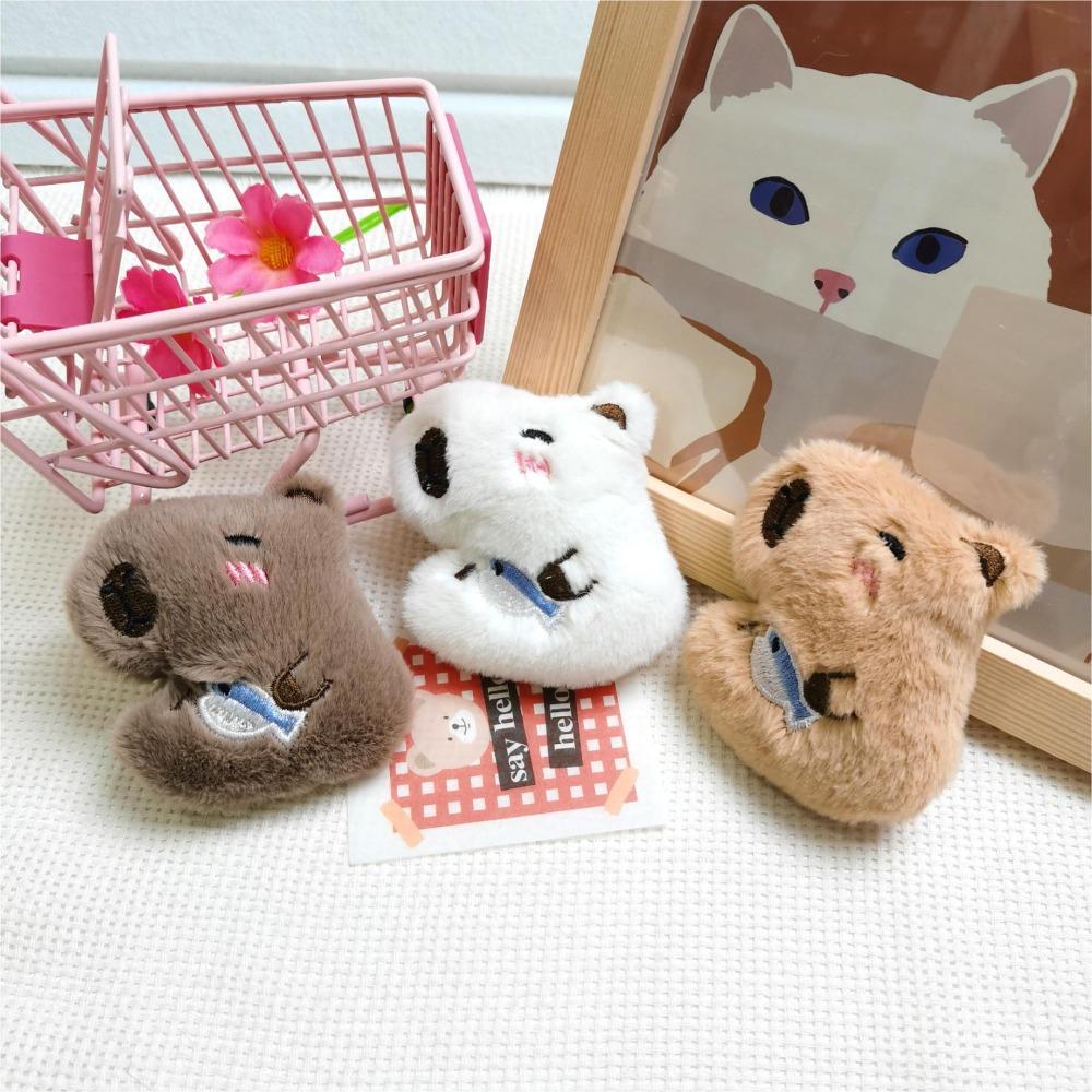 Creative Plush Capybara Brooch Orange Plush Badge Pin Exquisite Plush Capybara Pin  Party