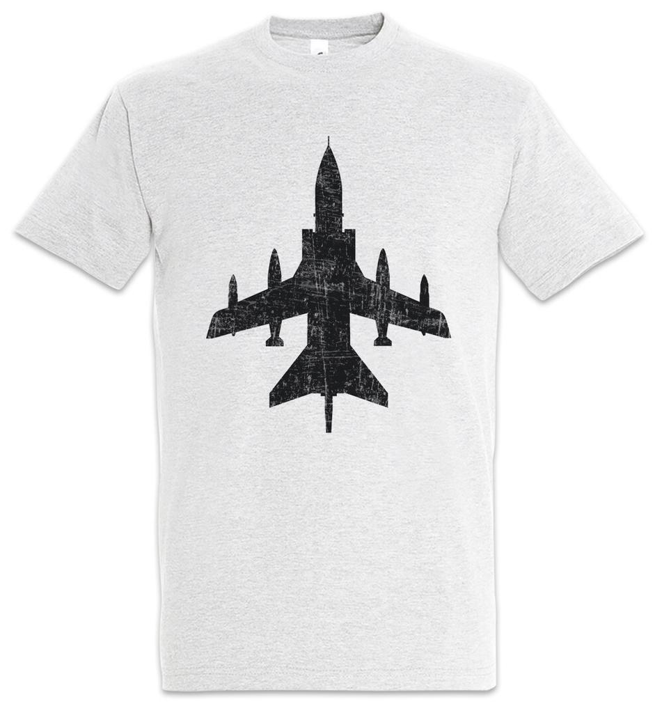 Jet IV Silhouette T-Shirt Mens Womens Tees Top Airforce Fighter Pilot Jet Combat Aircraft Bomber