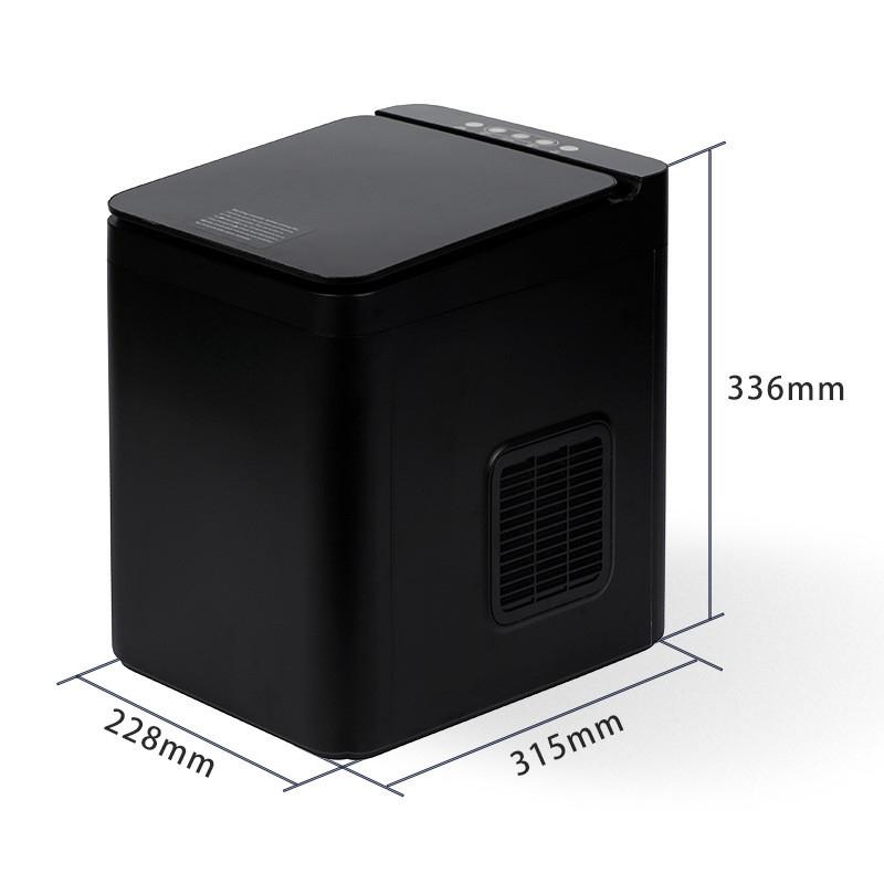 

Мини-коммерческое оборудование для производства ледяных блоков 1,5 л Большая емкость Льдогенератор Портативный Умный Бытовой Льдогенератор