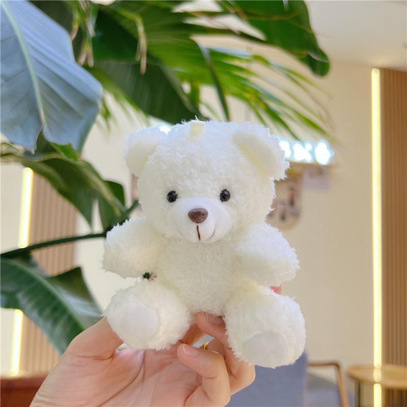 

Плюшевый брелок-подвеска в виде кудрявого мишки Тедди - Аксессуар для чехла телефона и сумки 11cm