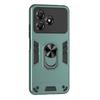 For ZTE Blade A36 Case PC+TPU Drop Defend Phone Cover with Ring Kickstand