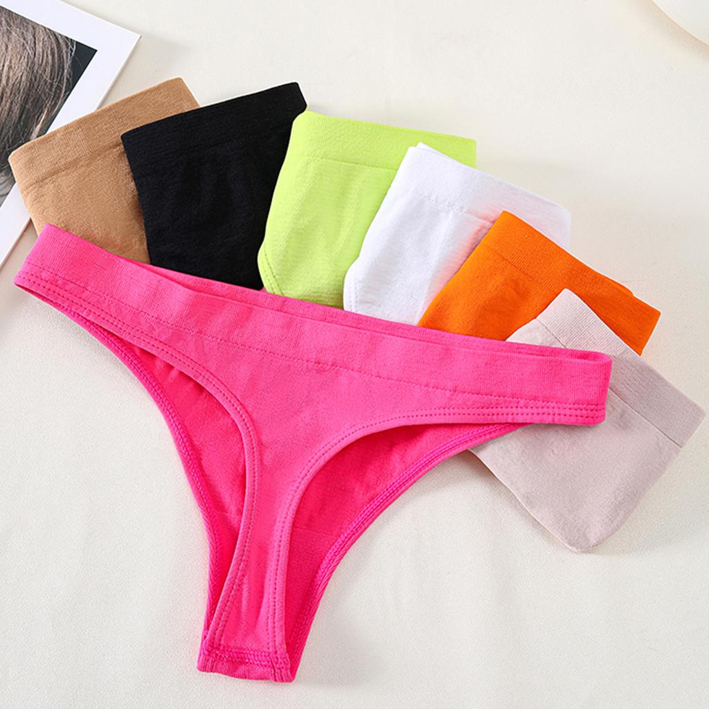 Sexy kalhotky s nízkým pasem, tanga s nízkým pasem, bezešvé dámské spodní prádlo s T střihem #JS001