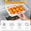 Household Pull-out Refrigerator Egg Preservation Box Drawer Style Fruit And Vegetable Storage Box Hangingrefrigeration Boxes